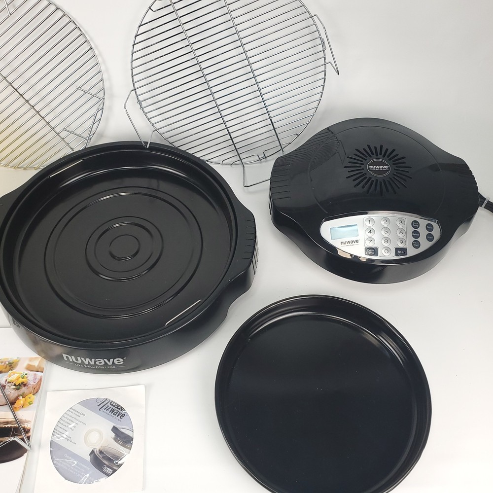 Clean NuWave Pro Plus 20602 Infrared Oven Black Tested Working