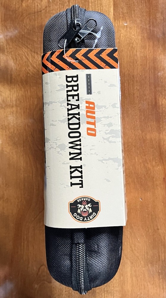 💥 Dirty Dog Emergency Auto Breakdown Kit 6 Emergency Tools NWT