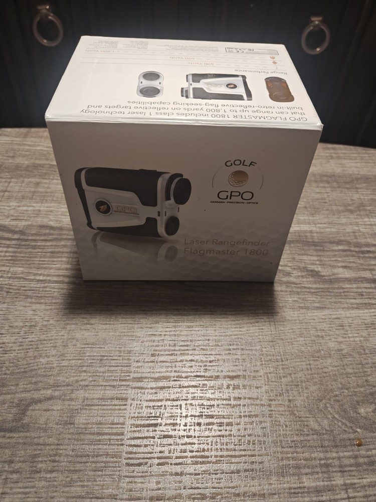 GPO Compact Premium Golf Laser Rangefinder 1800