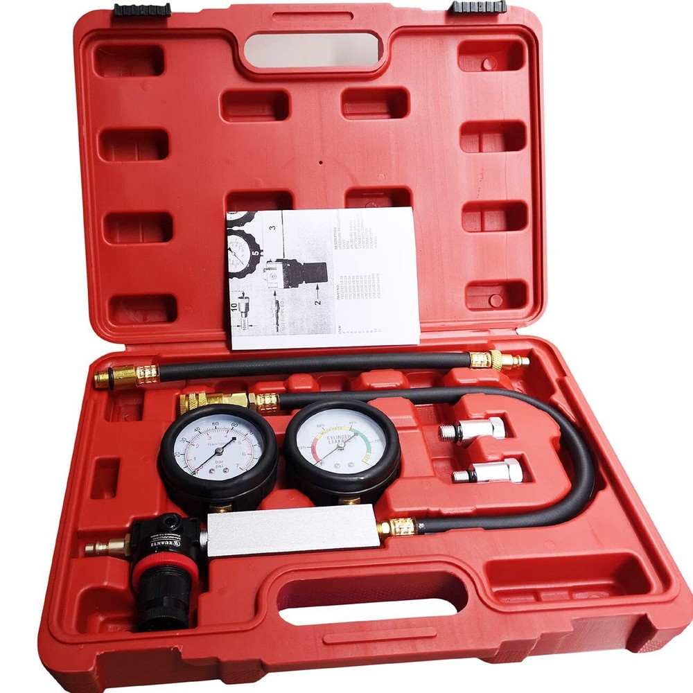 Cylinder Leakdown Tester Kit with Quick Connect Adapters - Precision Measurement