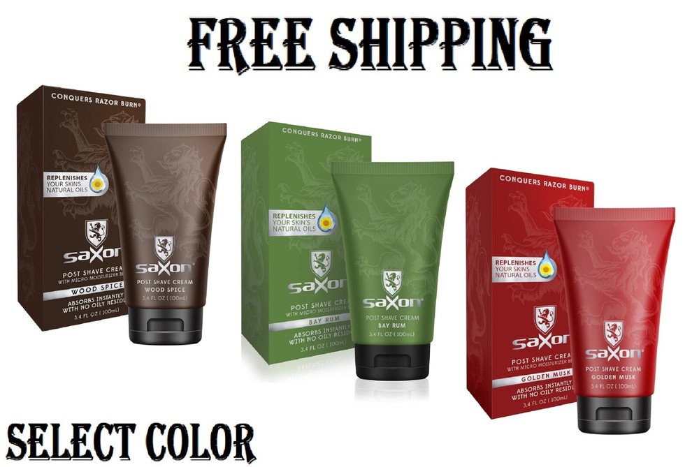Saxon Post Shave Cream with Micro Moisturizing and Conditioning (Select Scent)
