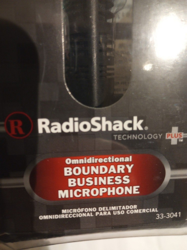 Radio Shack microphone