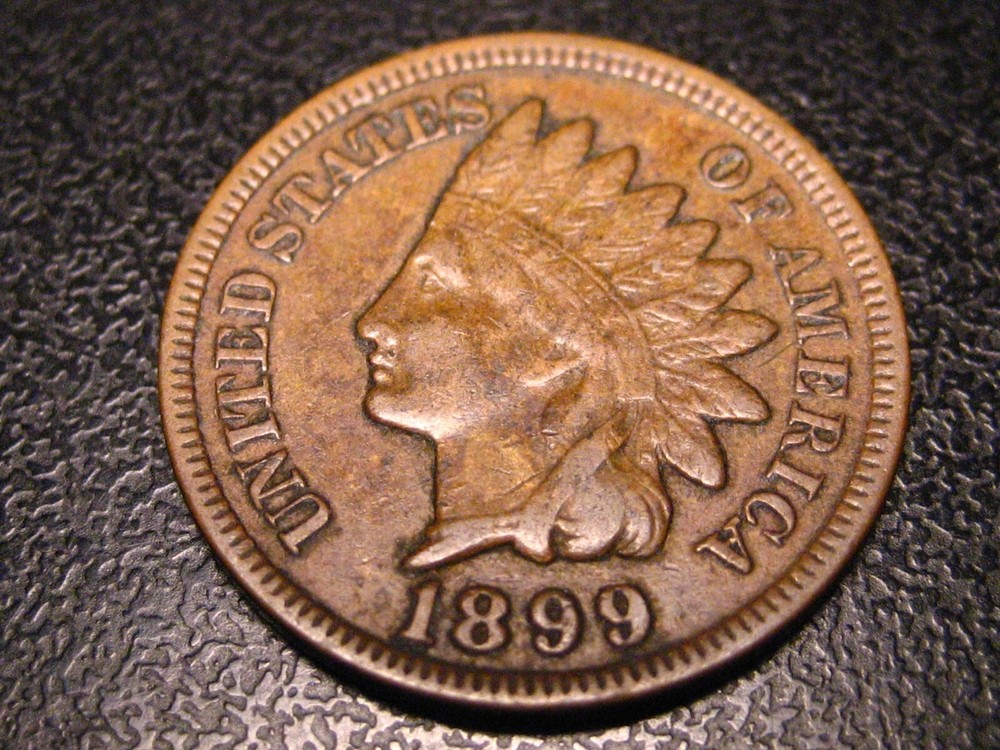 1899 Indian Head Cent XF