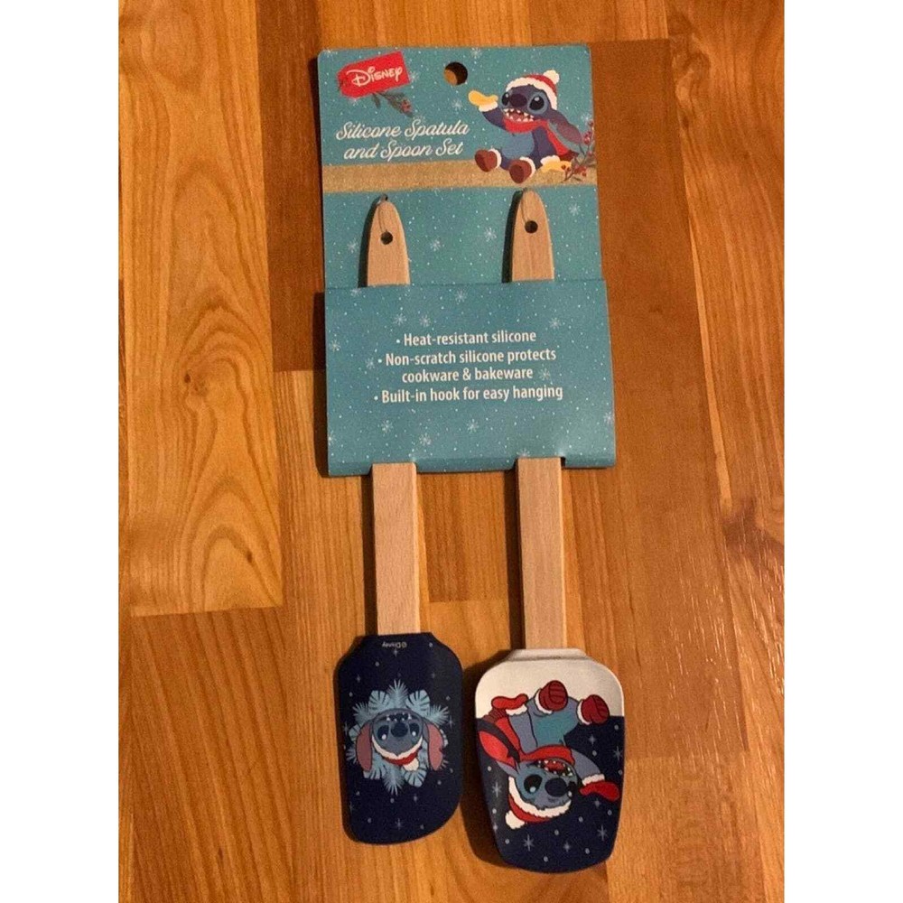 Disney Stitch Spatula and Spoon set