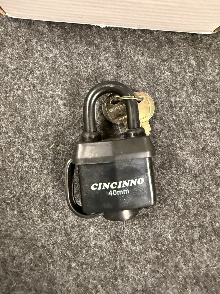 Cincinno Weatherproof Storage Locker Locks 6-Pack, Keyed the Same