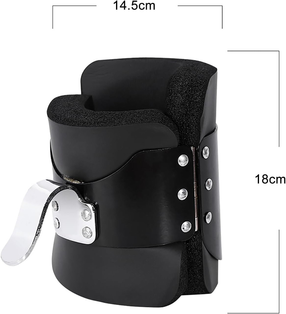 Inversion Boots, Gravity Training Boots with Comfortable Padded Sides & Sturdy H