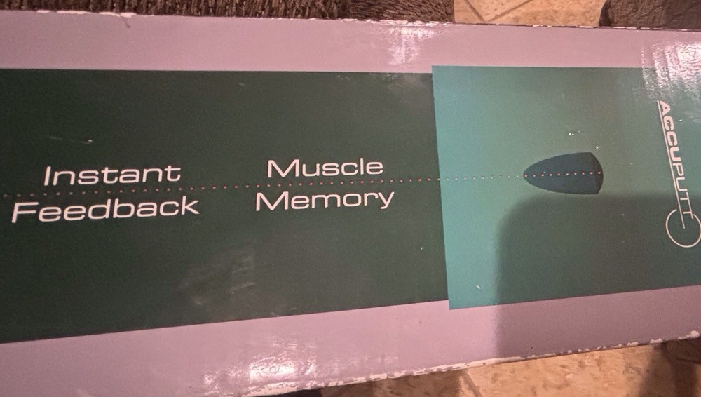 Accuputt Golf Stroke Development System Brand New In Box