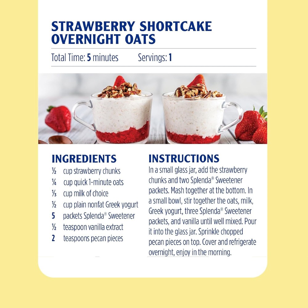 SPLENDA Zero Calorie Sweetener Value Pack, 800 Count Packets - Sugar Substitute