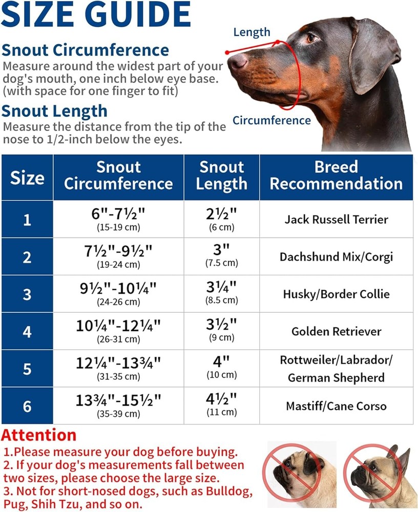 Dog Muzzle, Soft Silicone Basket Muzzle for Dogs, Allows Panting and Drinking