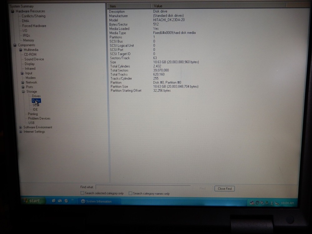 NEC Versa LX Laptop Computer with Windows XP Home Edition