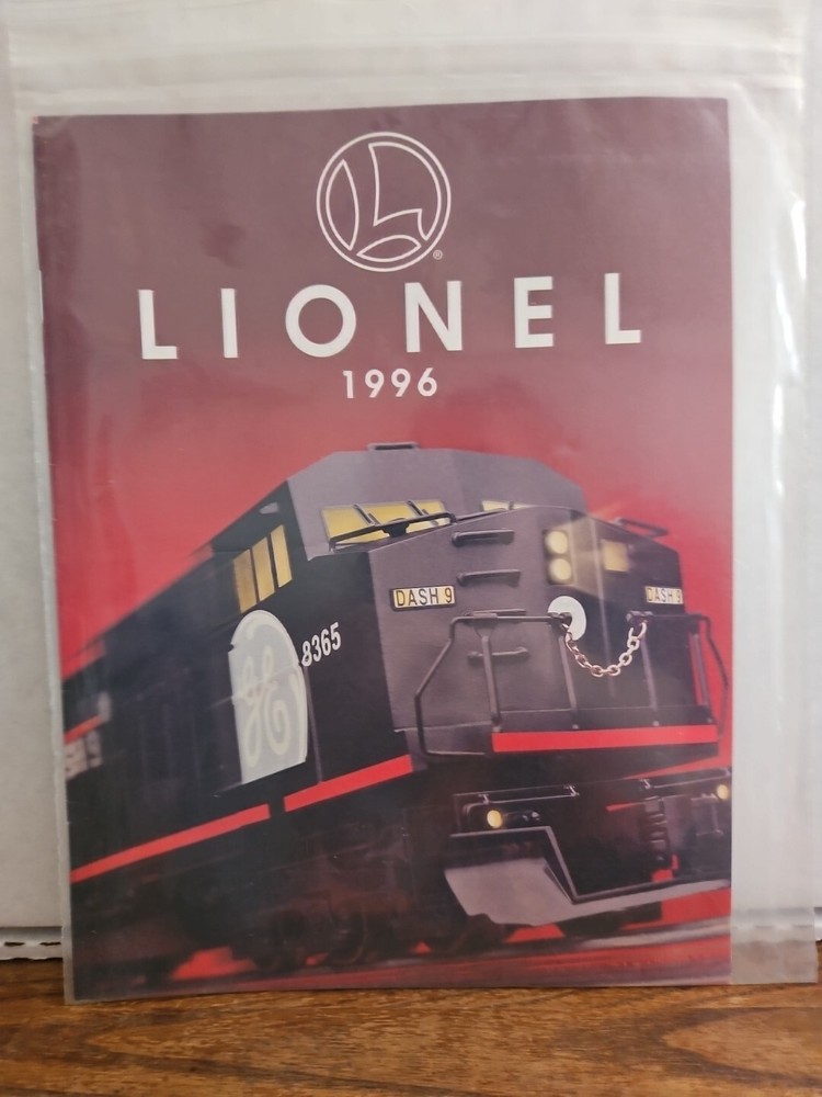 VINTAGE LIONEL TOY TRAIN CATALOG 1996
