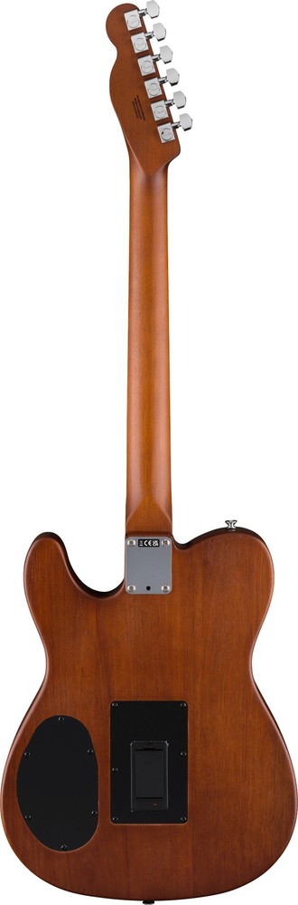 Fender Acoustasonic Standard Telecaster A/E Guitar Solid Spruce Top, Honey Burst