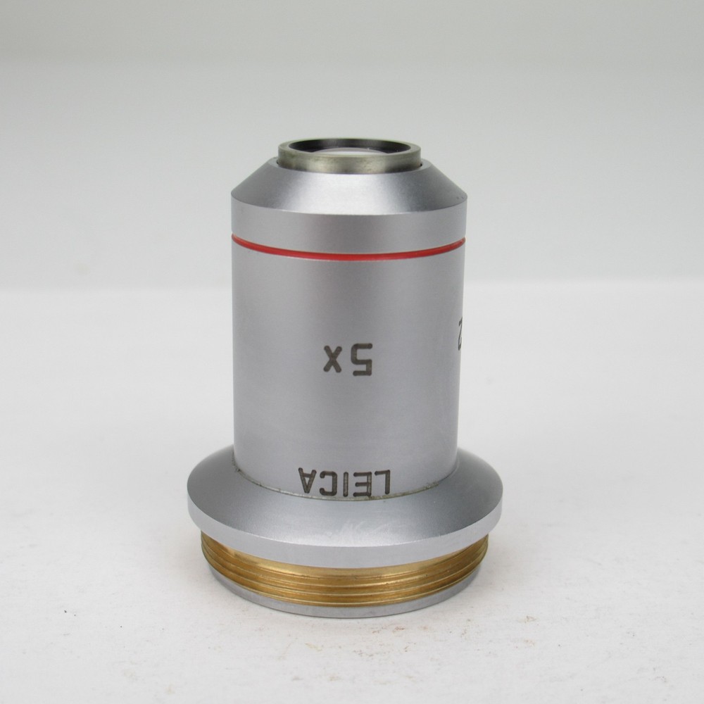 LEICA N PLAN 5X/0.12 INFINITY CORRECTED MICROSCOPE OBJECTIVE LENS M25 - 506087