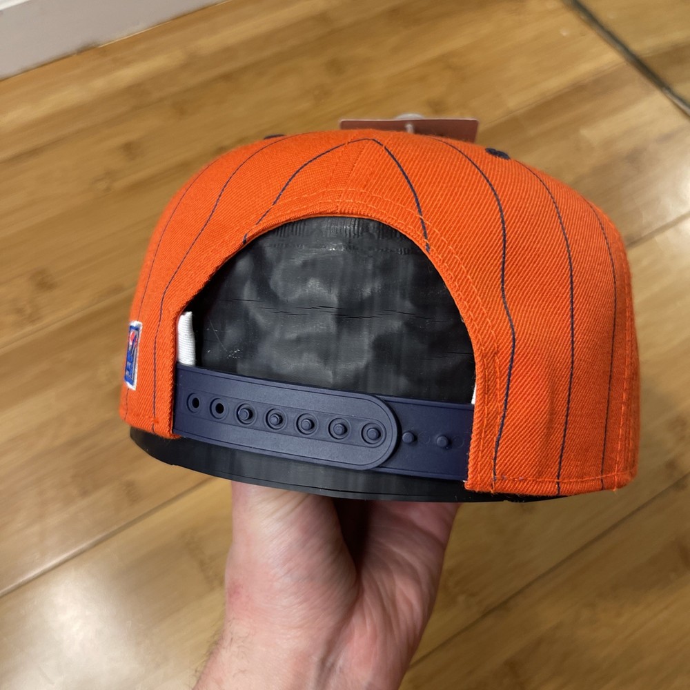 The Game Auburn Tigers Circle Logo Pinstripe Retro Script Snapback Hat War Eagle