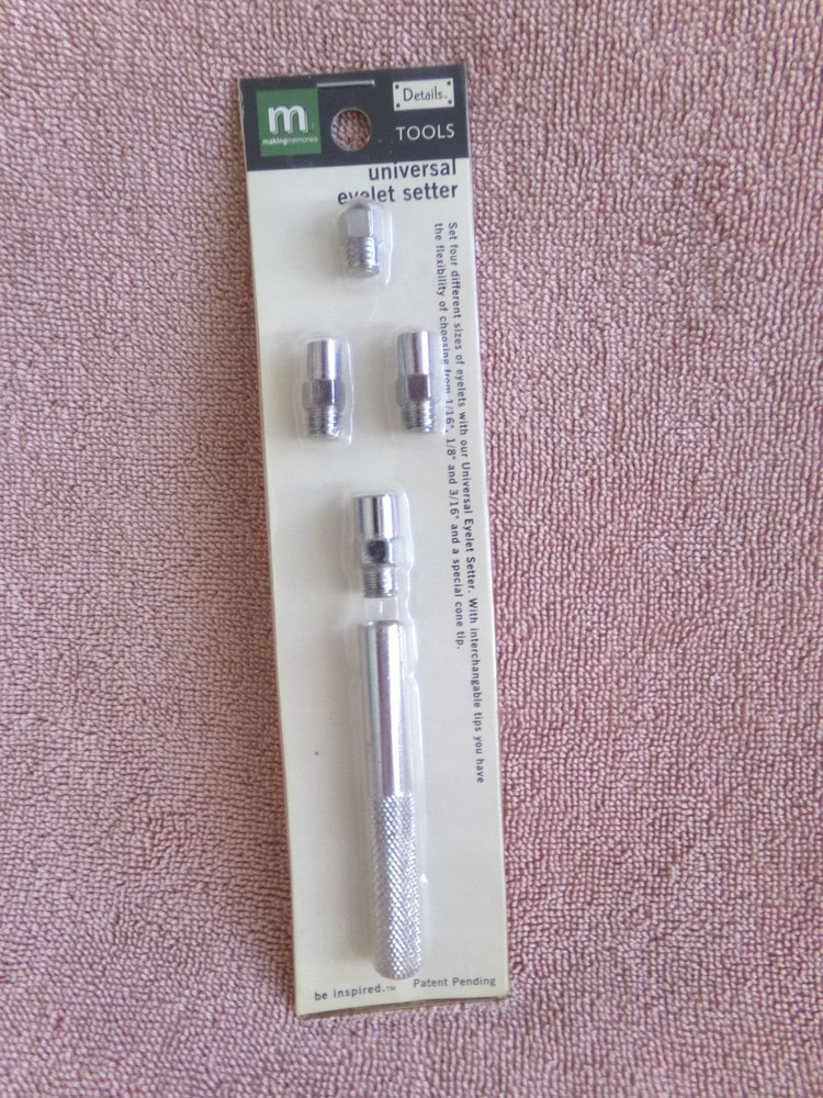 Making Memories Scrapbooking Universal Eyelet Setter Tool #20957