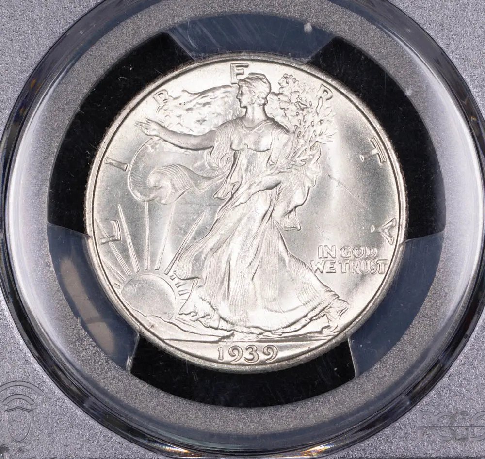 1939 S Half Dollars Liberty Walking PCGS MS-65