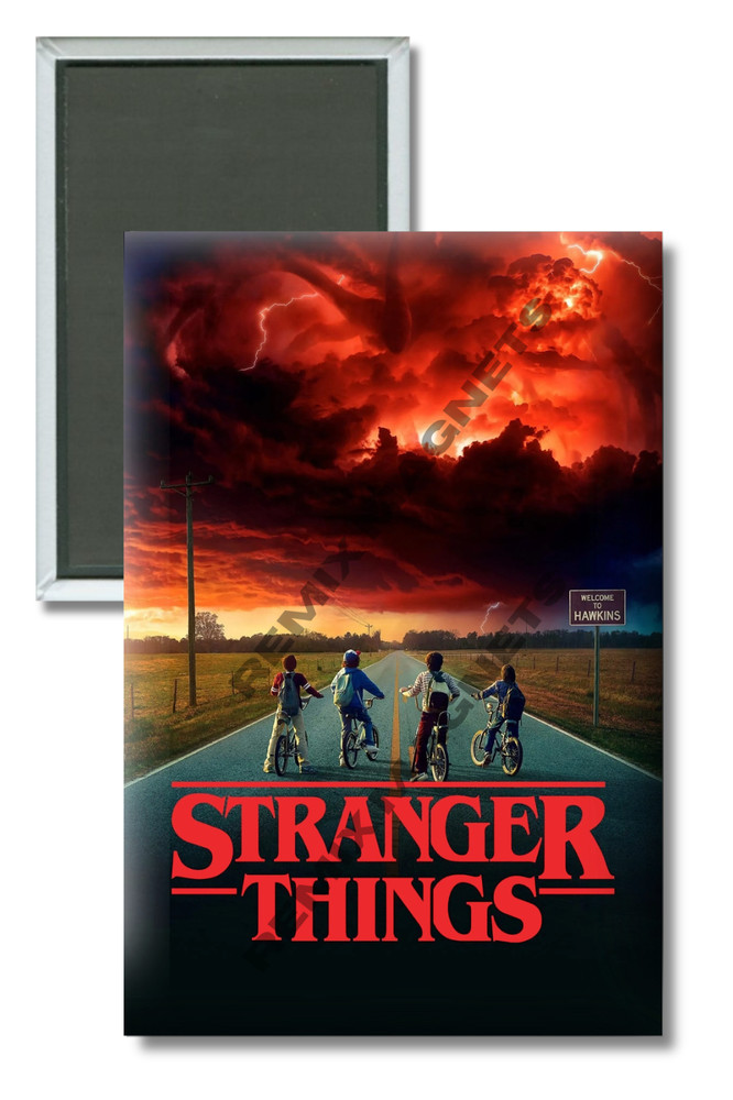 Stranger Things Netflix 2" x 3" Refrigerator Magnet
