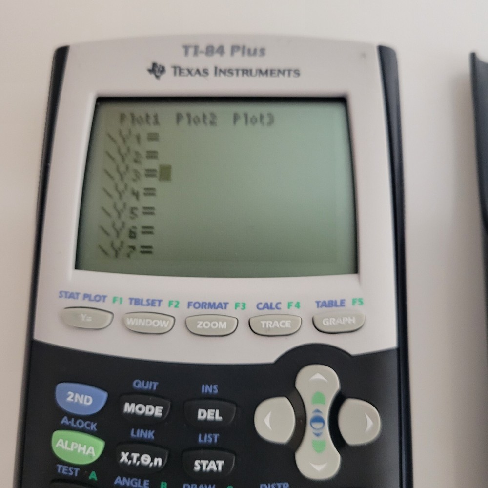 Texas Instruments TI-84 Plus Graphing Calculator Black - Tested & Working TI-84+