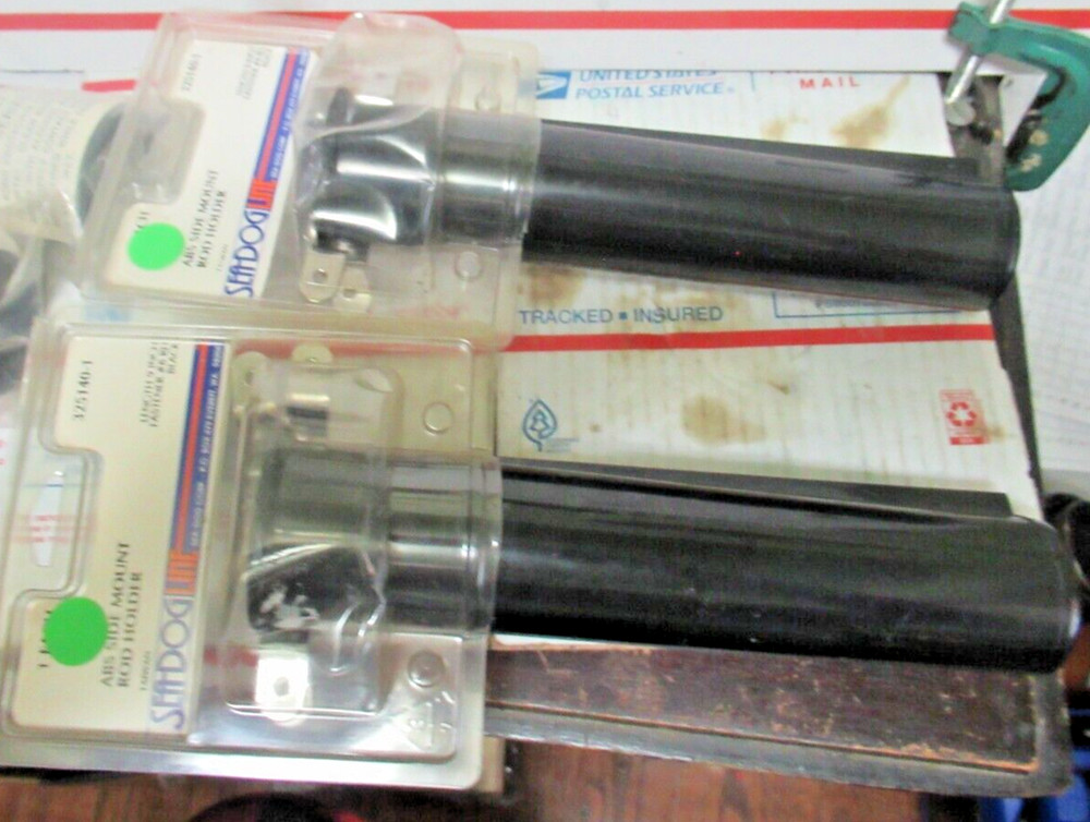 2-SEA DOG ABS SIDE MOUNT ROD HOLDER  9"