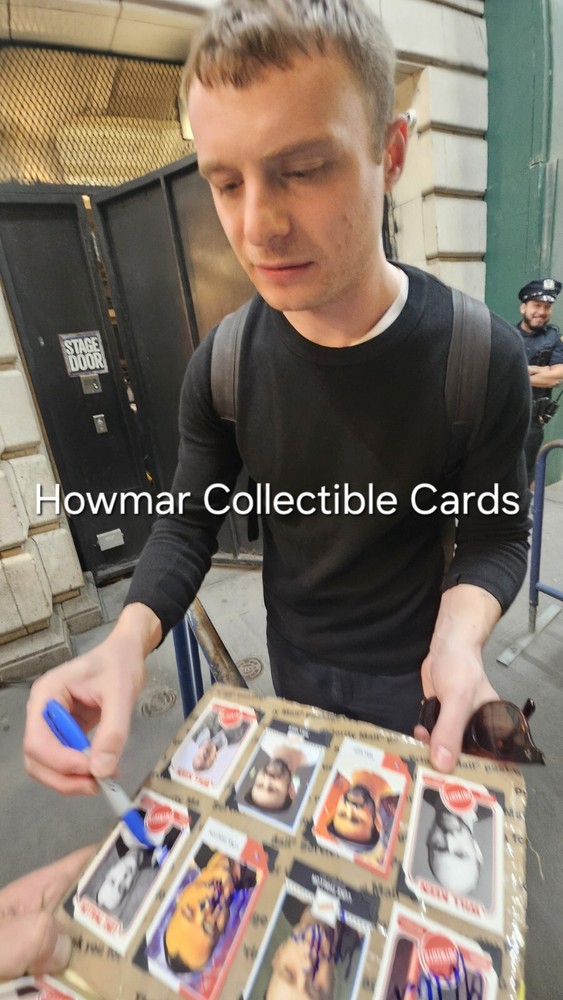 Luke Thallon Custom Signed Card - Celebrity Toons