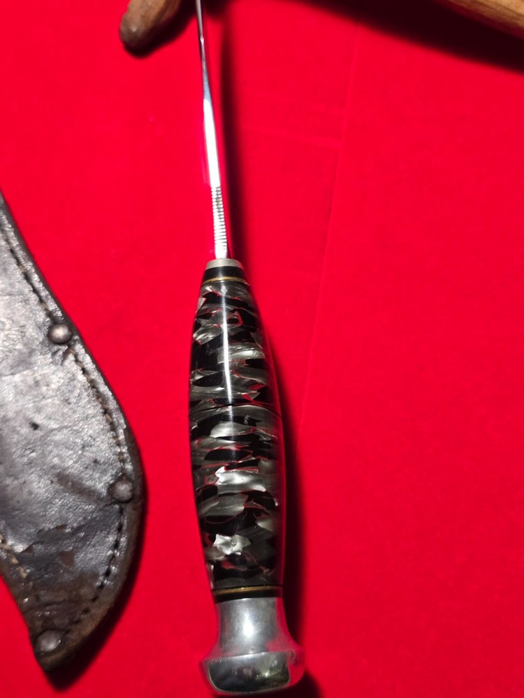 VINTAGE CASE FIXED BLADE KNIFE RM61 Celluloid