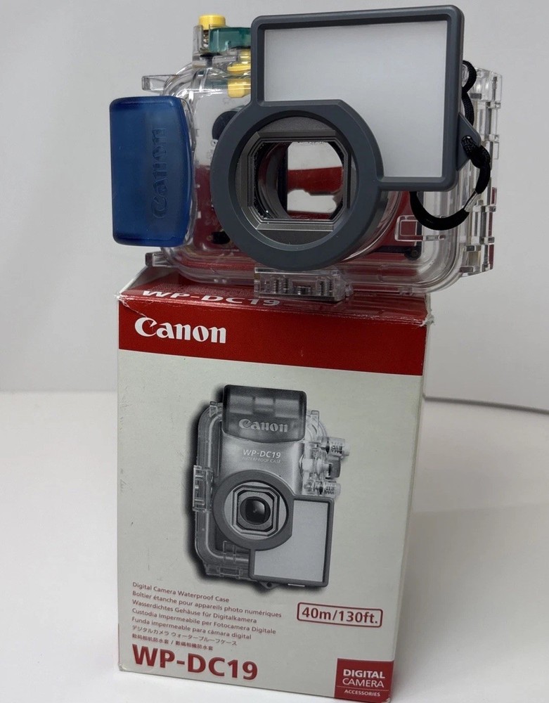 Canon WP-DC19 Digital Camera Waterproof Case For Powershot SD950IS - dated 2007