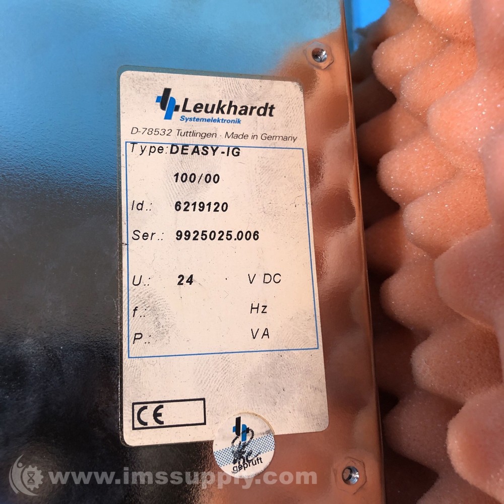Leukhardt Schaltanlagen DEASY-IG 100/00 PLC Controller FNOB