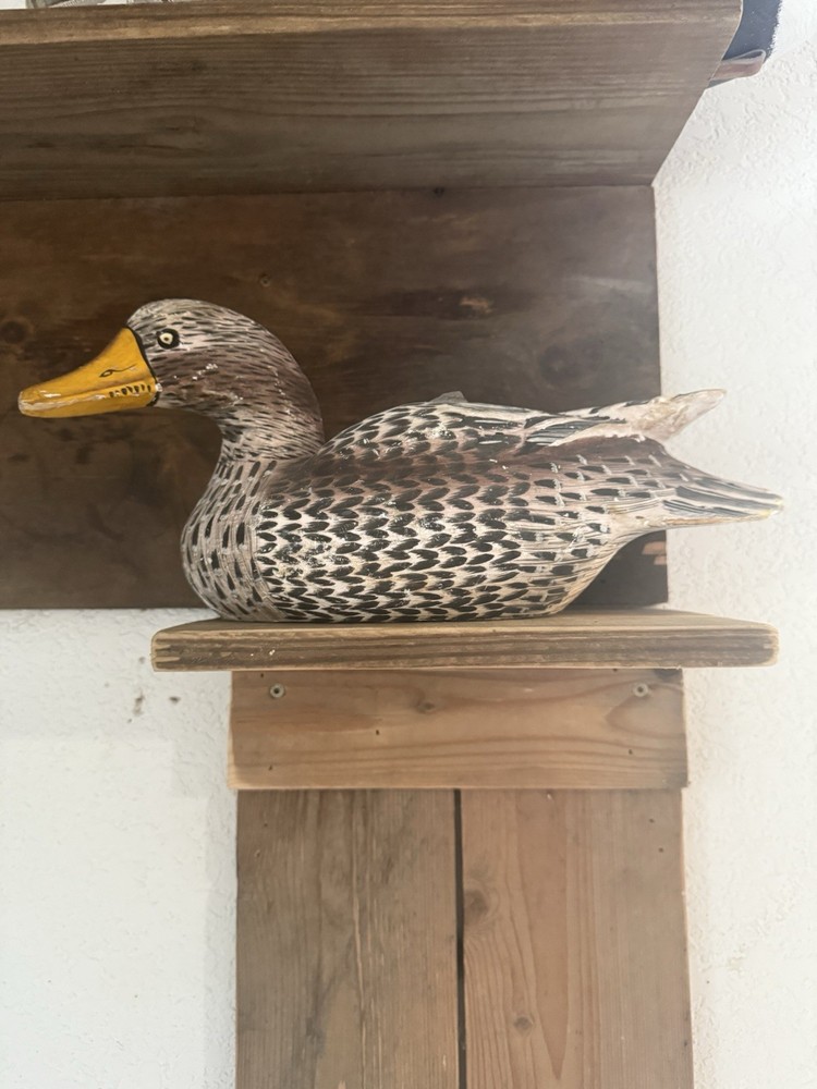 Wood Mallard Duck Decoy