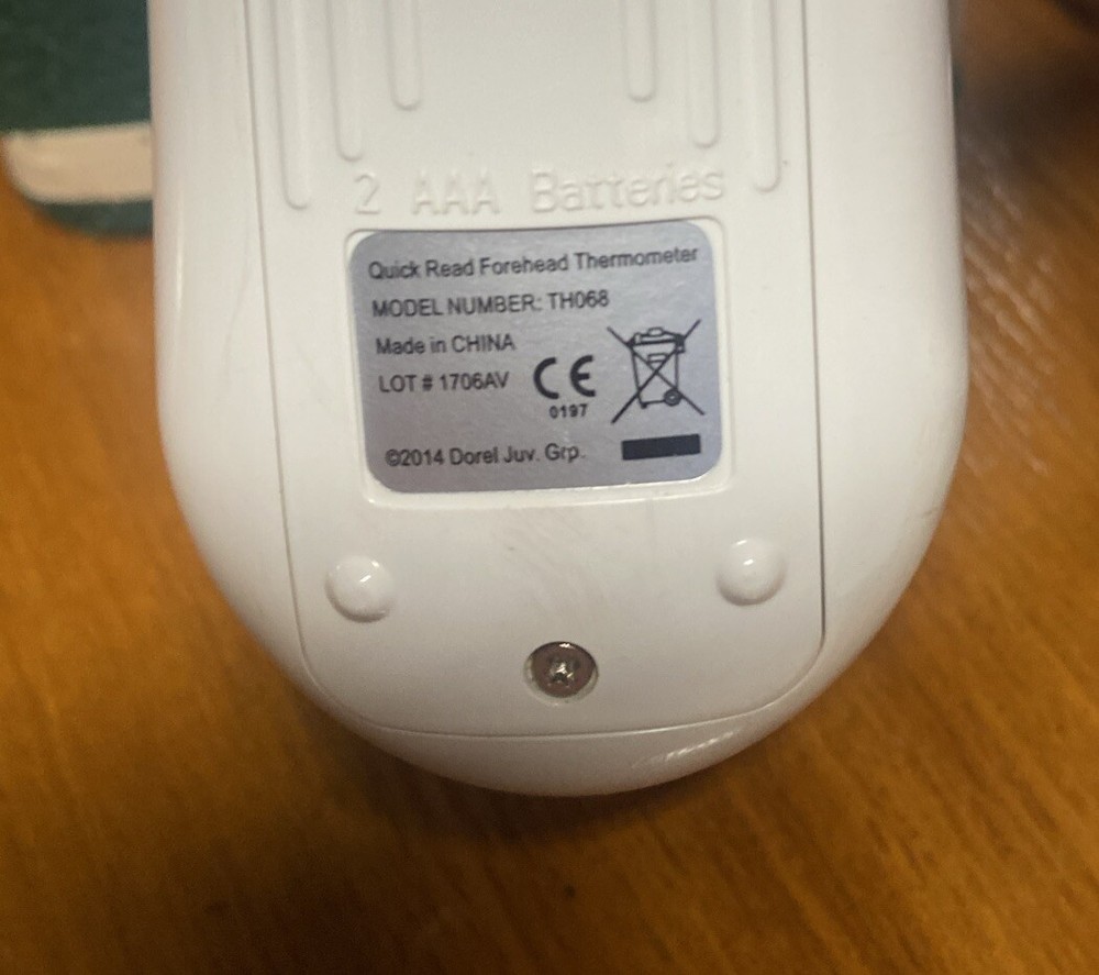 Safety 1ˢᵗ Quick Read Forehead Thermometer - Pre Owned - Tested - Works Great