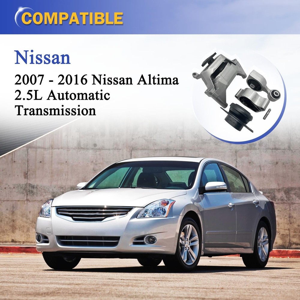 Engine Motor Engine Mount & Transmission Mount Kit for 2007 2008 2009 2010 20...