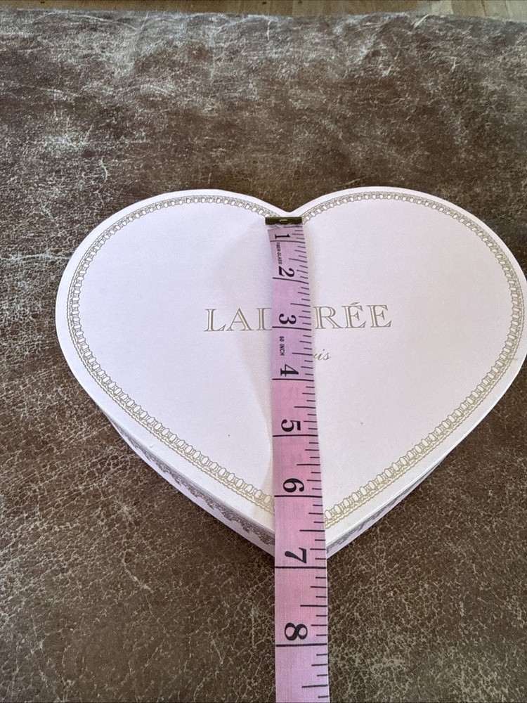 Ladurée Paris Pink Heart Shaped Box