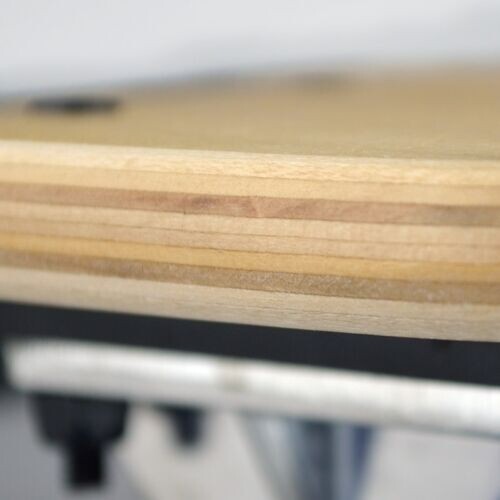 Yocaher Drop Down Blank Longboard Complete - Stained Purple