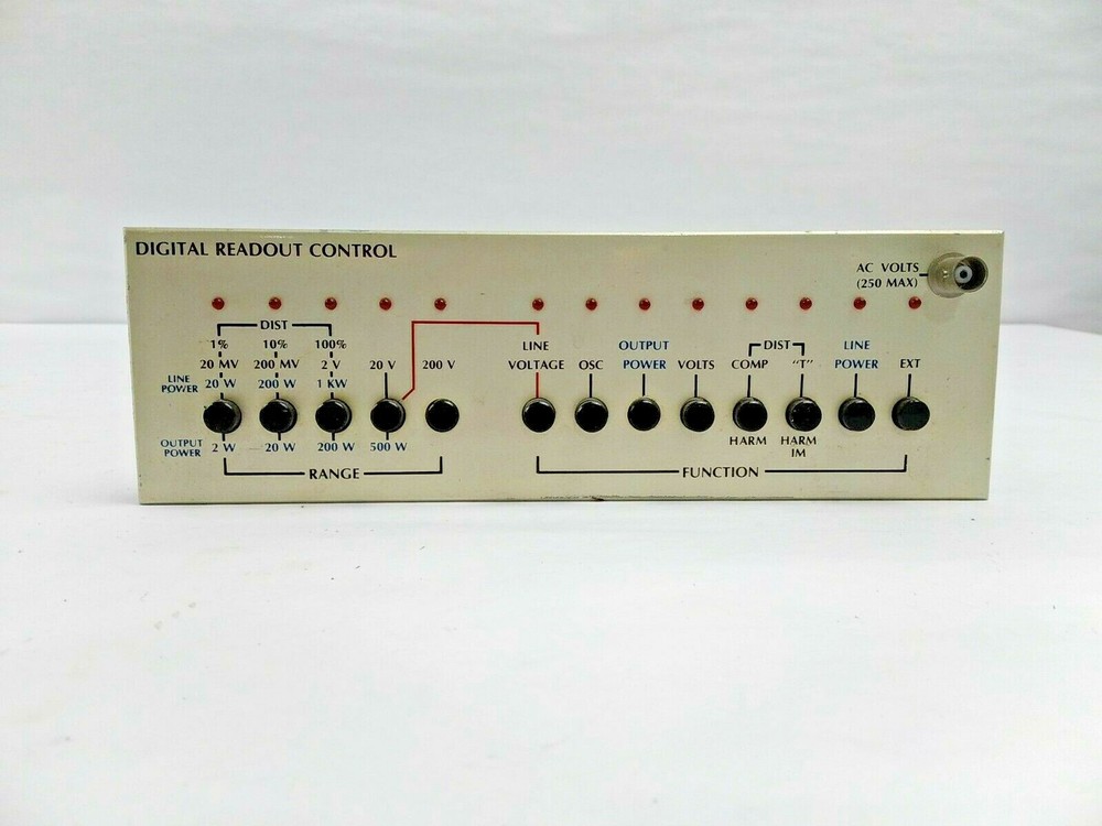 McAdams Digital Readout Control Board Vintage Electronic Component