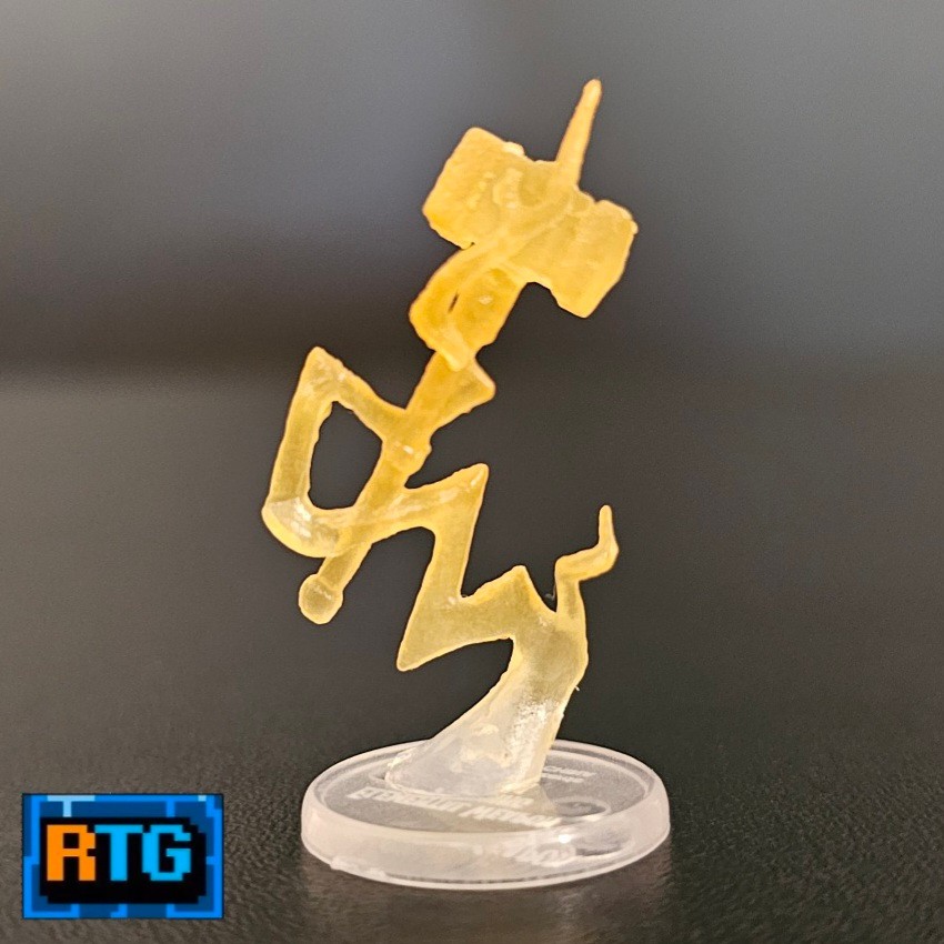 D&D Miniature - Elemental Weapon Lightning #7d - Spell Effect - Dungeons Dragons