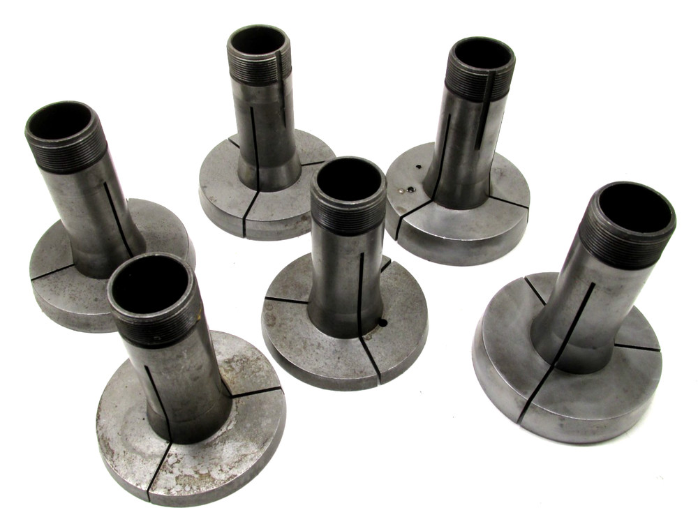 6 HARDINGE 3" REGULAR DEPTH 5C STEP COLLETS