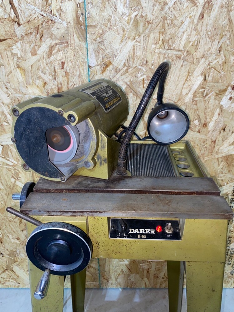 Darex E-90 Endmill Sharpener missing tool Tested/Working Parts (RKF)
