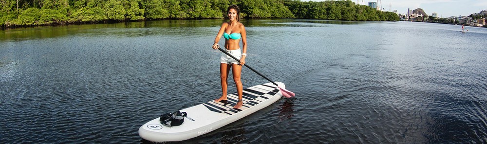 Supflex paddle Board Backpack Paddle leash Pump 11 foot Extra fun model GREY