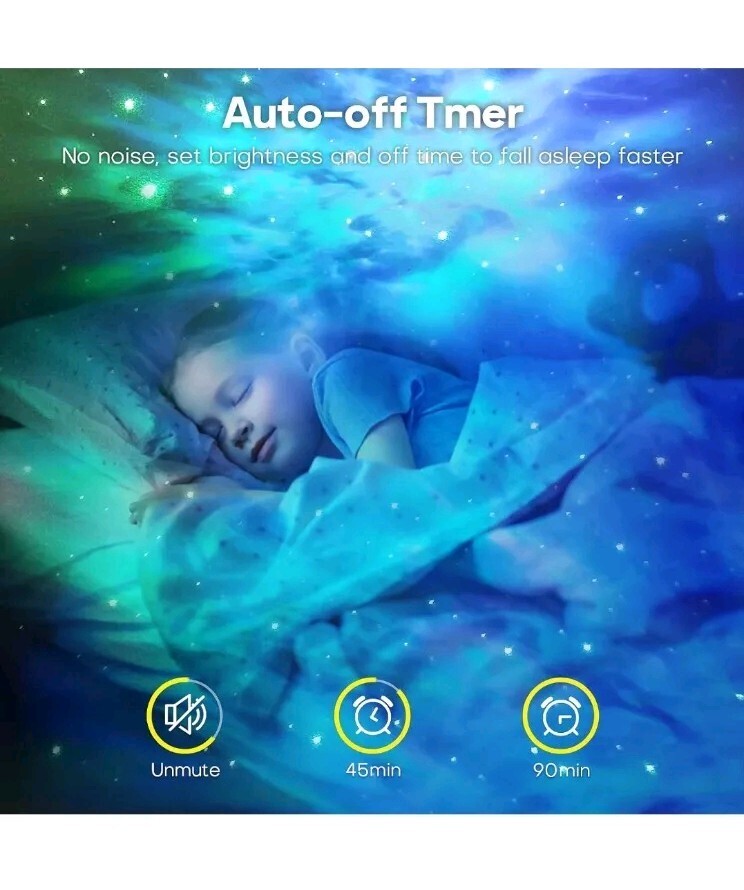 Mecha Warrior Bluetooth Star/nebula/ambient Light Buddy
