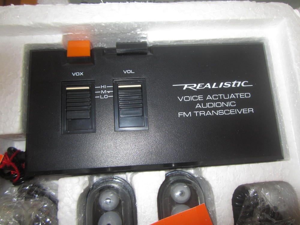 NEW IN BOX Realistic 21-404 Voice-Operated Two-Way Audionic Communication System