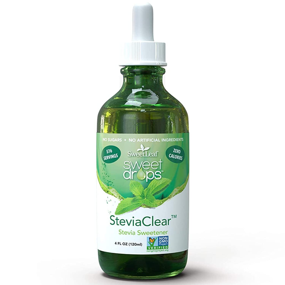 SweetLeaf Clear Liquid Stevia Sweetener 2 Fl Oz