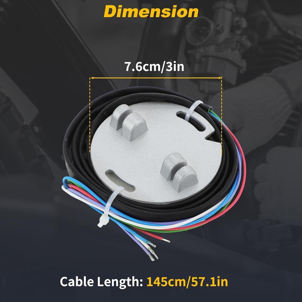 Programmable Single Fire Electronic Ignition Module 53-644 For Tour Glide Ultima