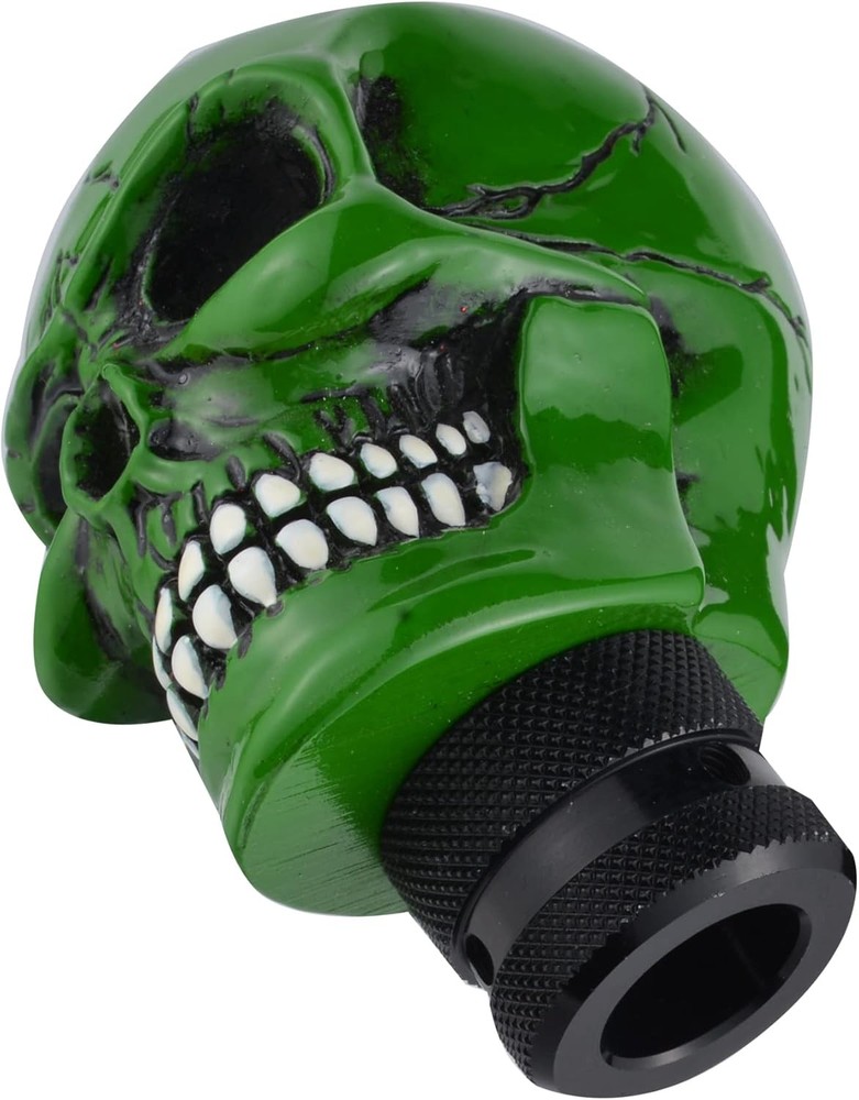 Shifter Knobs Devil Shift Knob Gear Stick Lever Grip Handle fit M Color: Green