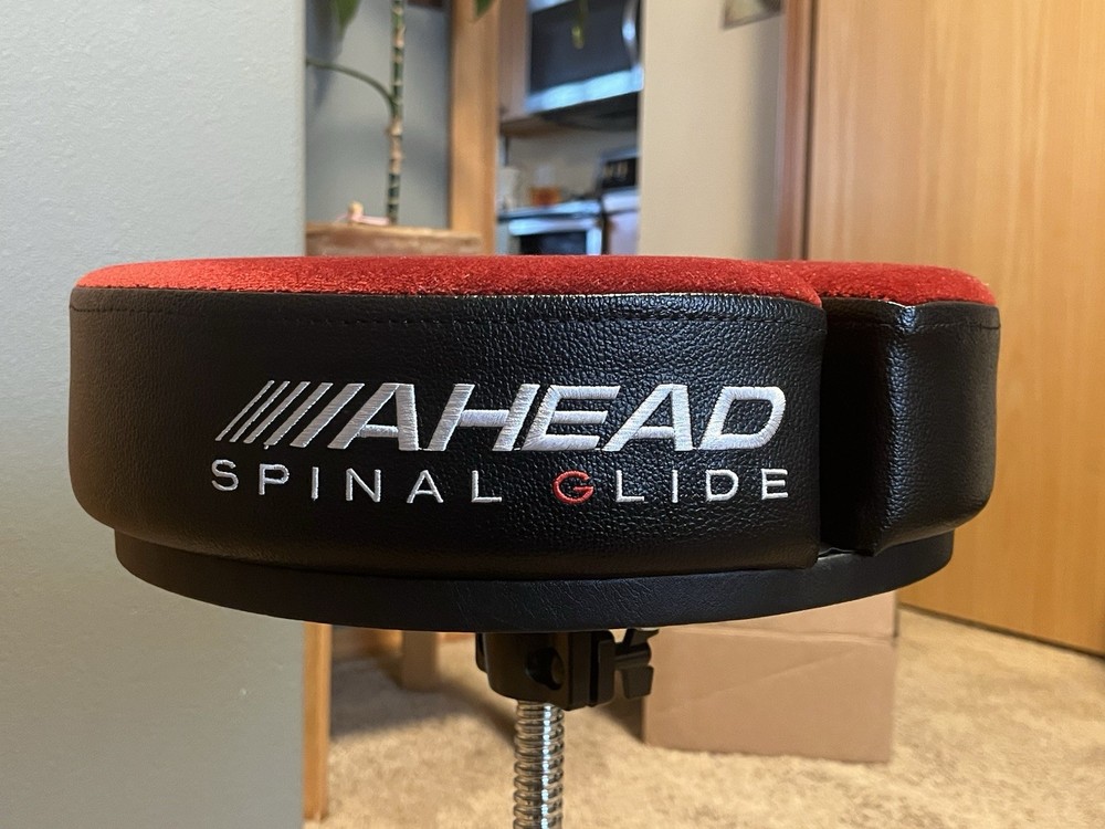 Ahead Spinal G Round Top Throne Red/Black