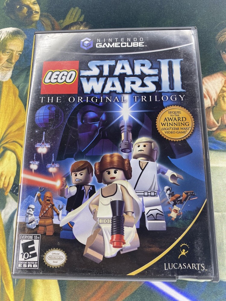 Star Wars 2 GameCube Case + Manual NO GAME