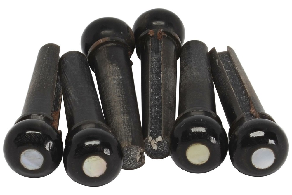 Buffalo Horn Acoustic Bridge Pins