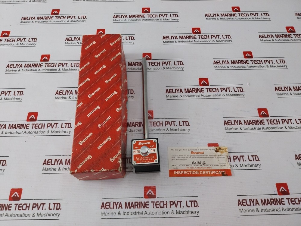 Starrett 657AA Magnetic Base Indicator Holder 657