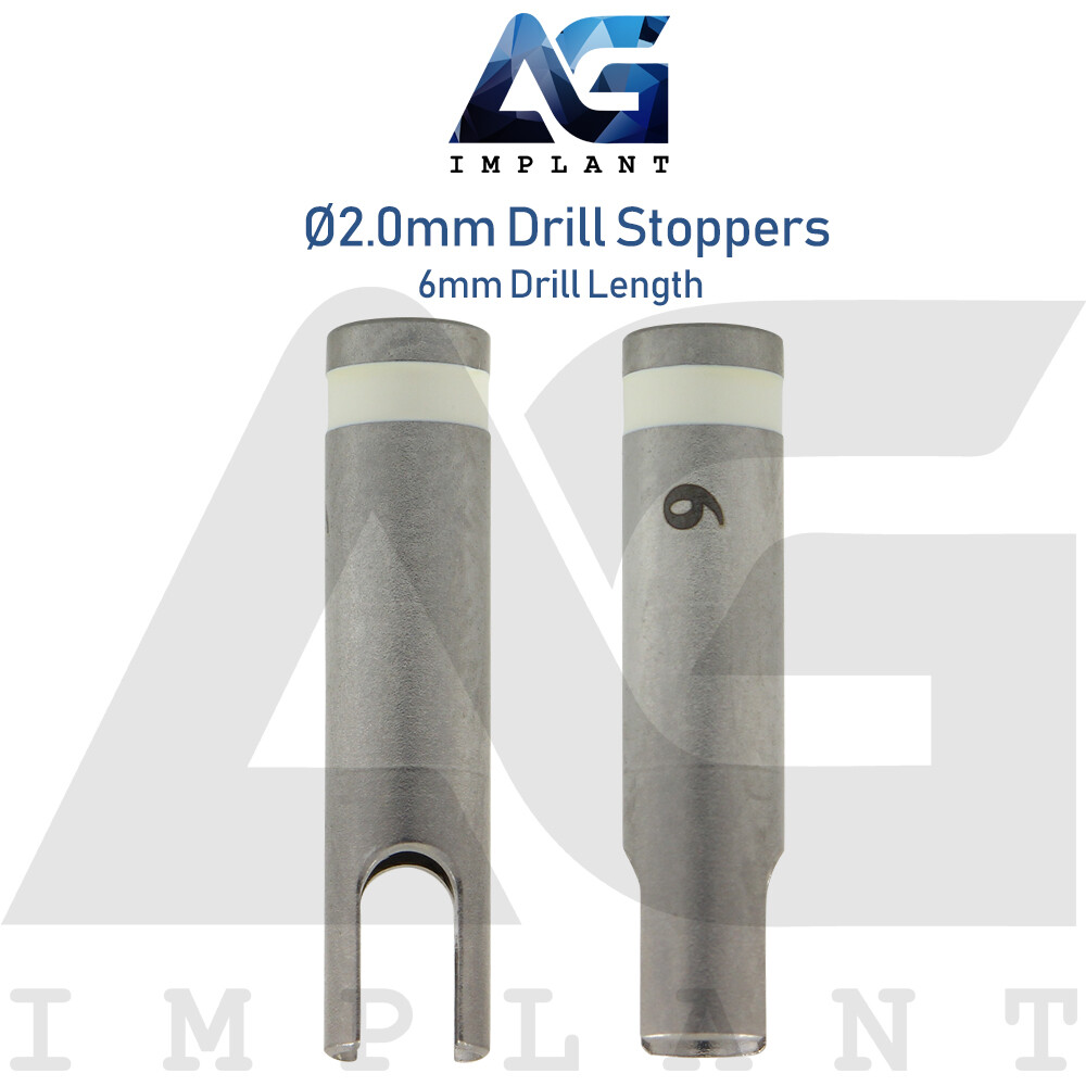 5 Drill Stoppers Ø2.0mm External Irrigation Tools Dental