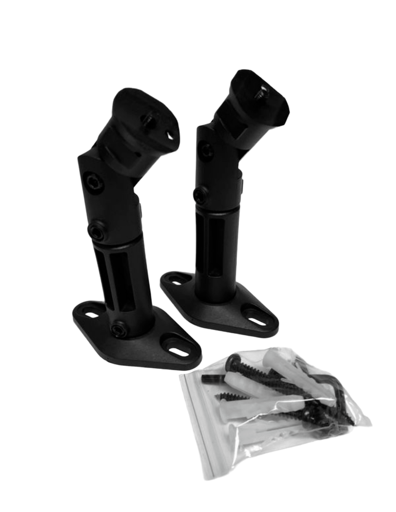 Wall Mount Ceiling Bracket for Bose Jewel Double Cube Speaker - Pair - Black