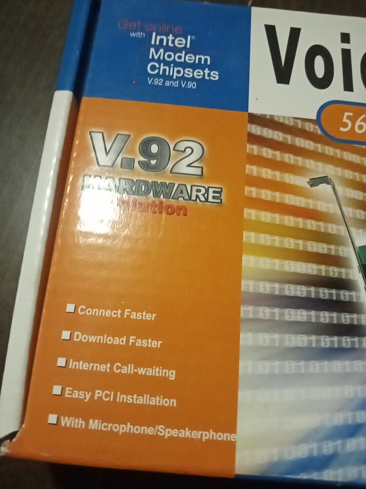 Voice Modem 56k Data/Fax PCI Modem V.92 Hardware Solution