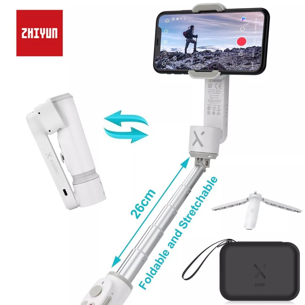 ZHIYUN Smooth X Phone Gimbal Stabilizer Handheld for iPhone Android - open box